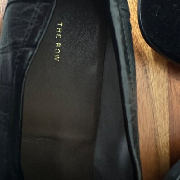 The Row Soft Loafer in Eel - Black size 9 - Picture 6 of 10